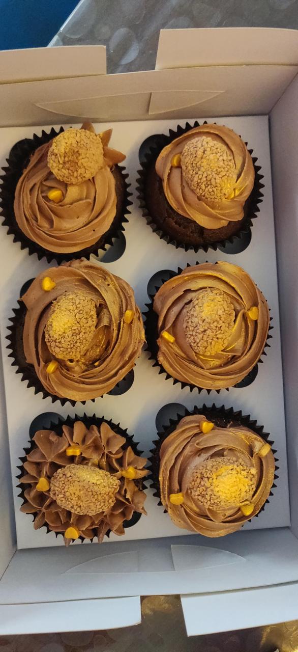 Ferrero Rocher Cupcake